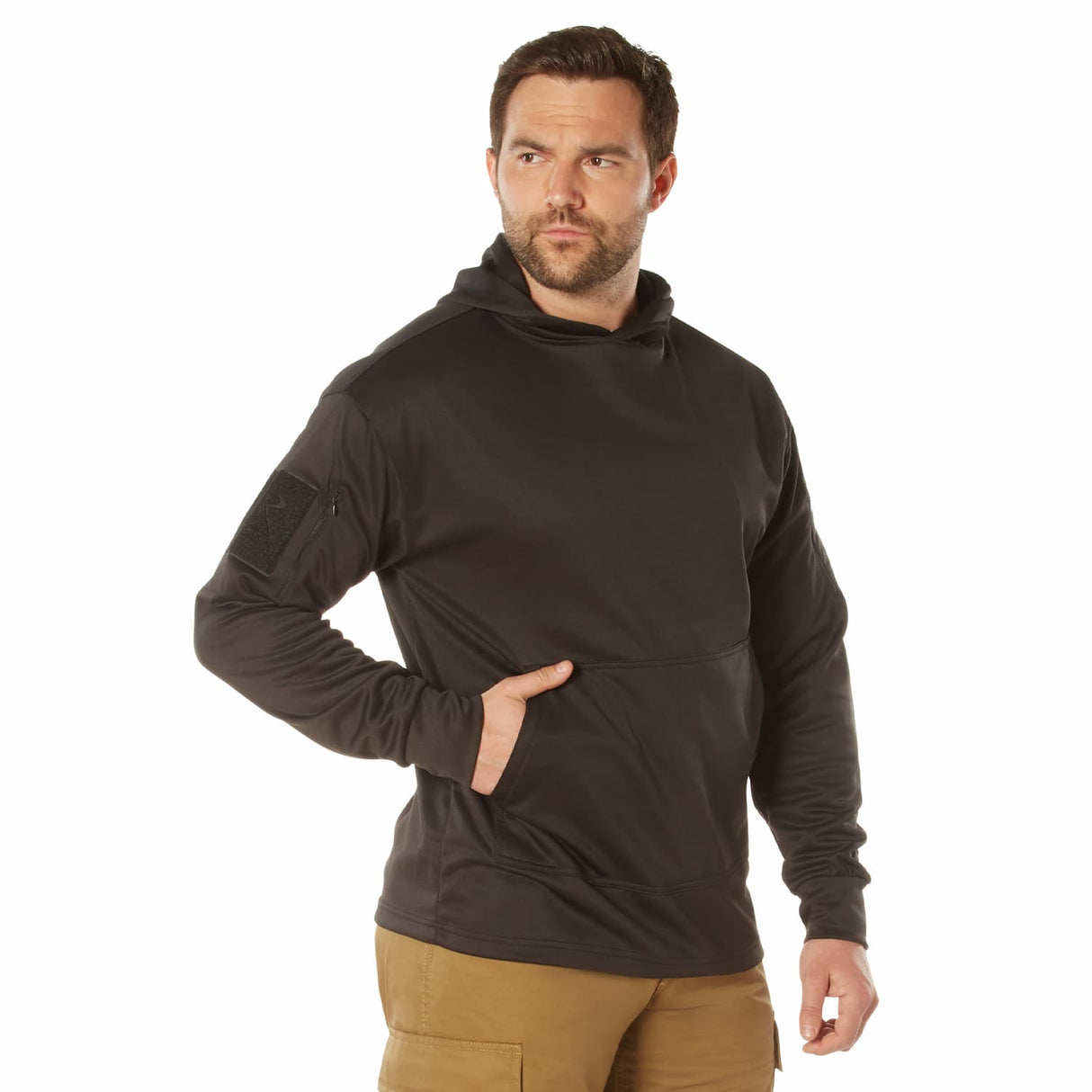 Special Ops Black Concealed Carry Hooded Sweatshirt