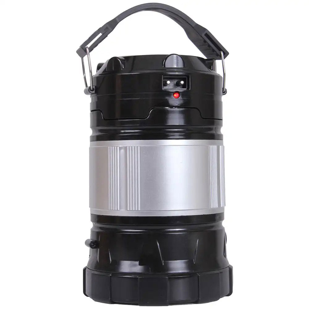 2-in-1 LED Solar Lantern and Handheld Flood Light