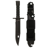 Military Style M-9 Black Bayonet Fixed Blade Knife