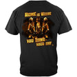 Home Is Where You Hang Your Hat Firefighter T-Shirt - Black