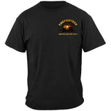 Home Is Where You Hang Your Hat Firefighter T-Shirt - Black