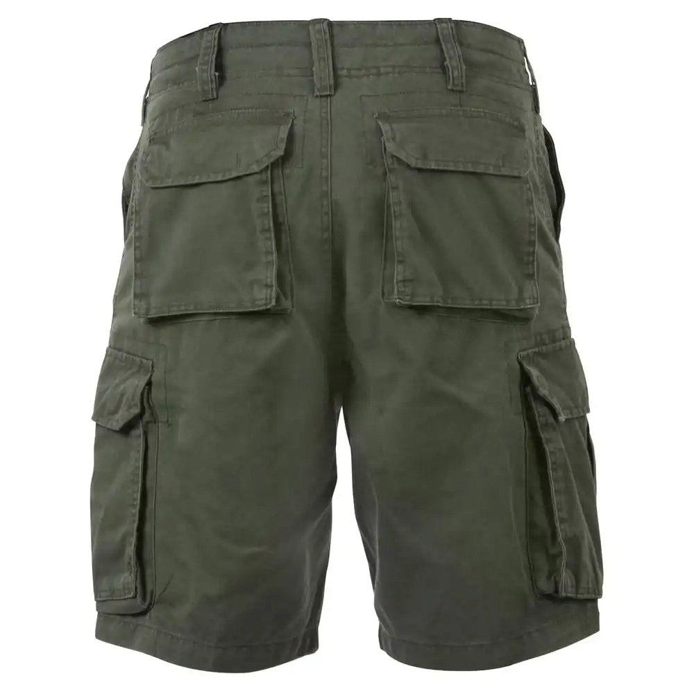 Vintage Olive Drab Cargo Shorts