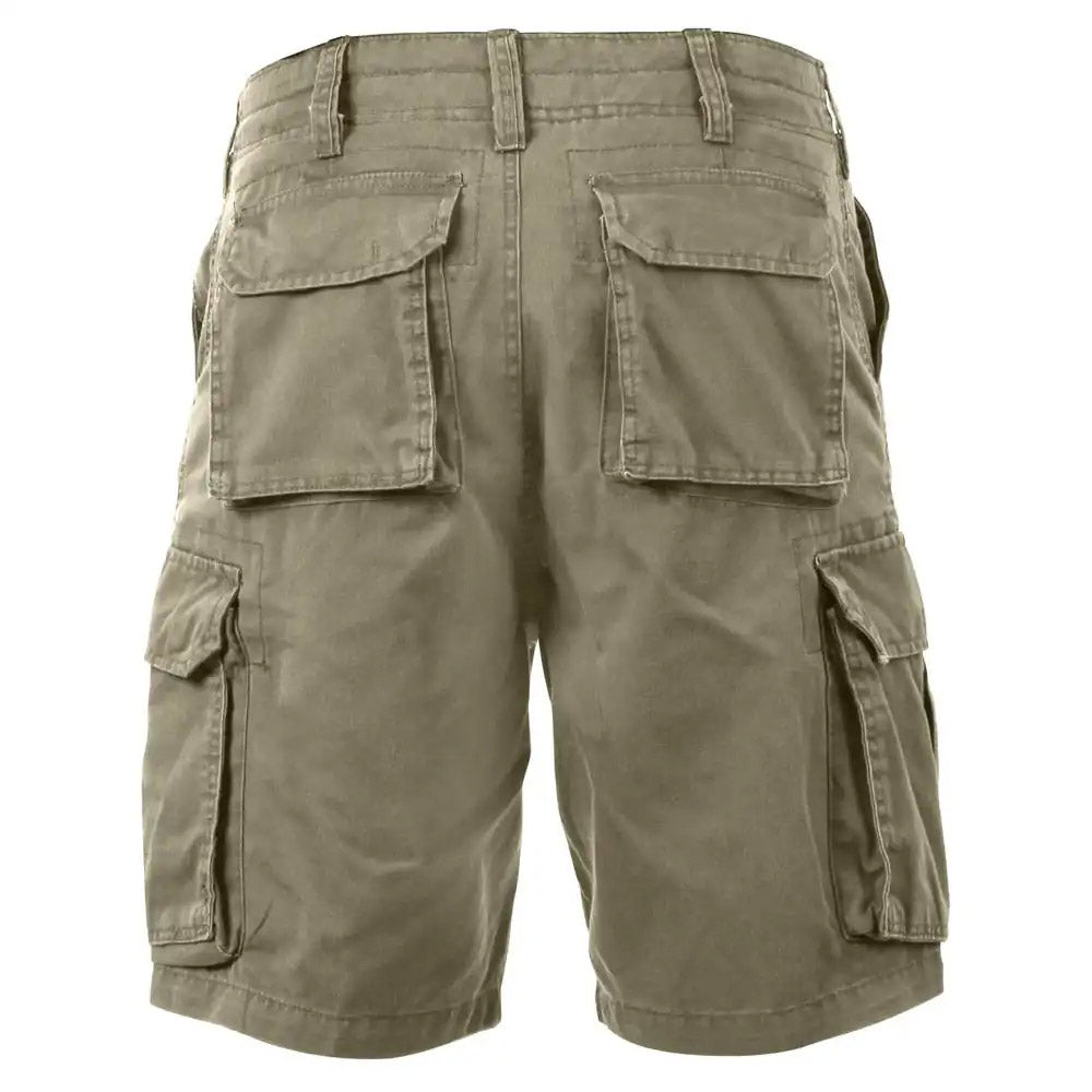 Vintage Khaki Cargo Shorts