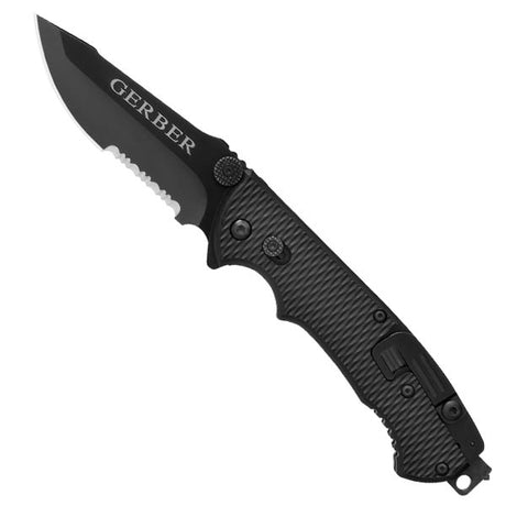 Gerber Hinderer CLS Black Folding Knife - 22-01870