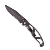 Gerber Paraframe I Ti-Grey Serrated Folding Knife - 22-08445