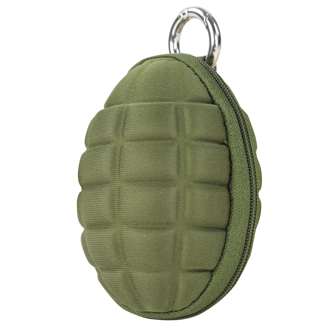 Grenade Key Chain Pouch - Olive Drab