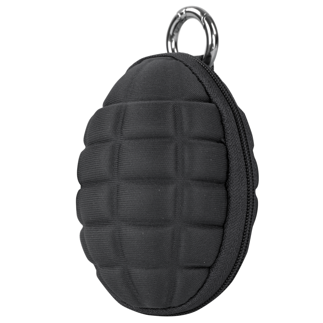 Grenade Key Chain Pouch - Black