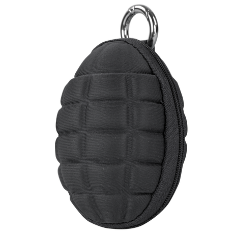 Grenade Key Chain Pouch - Black