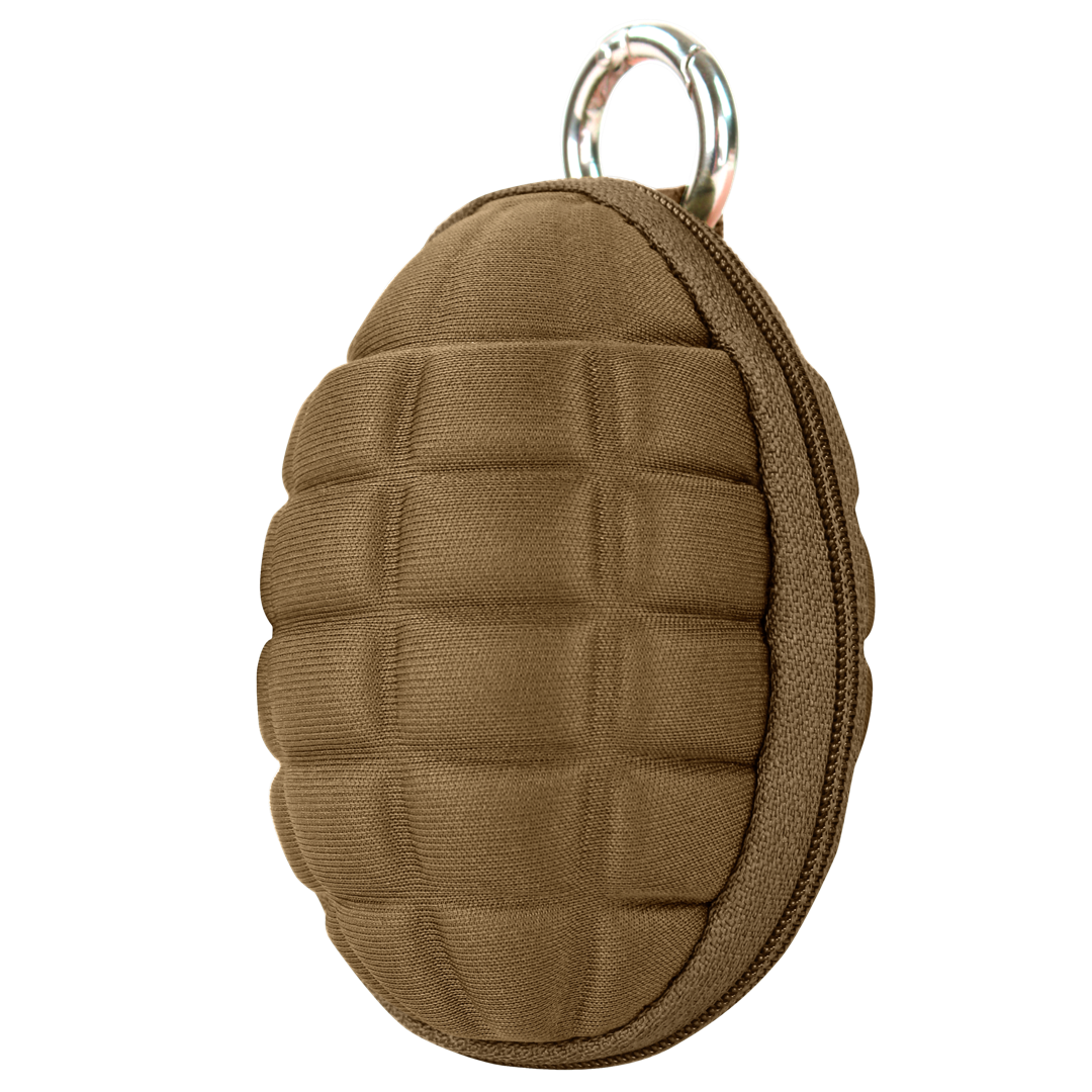 Grenade Key Chain Pouch - Coyote Brown
