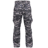 Subdued Urban Digital Vintage Paratrooper Cargo Pants