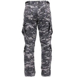 Subdued Urban Digital Vintage Paratrooper Cargo Pants