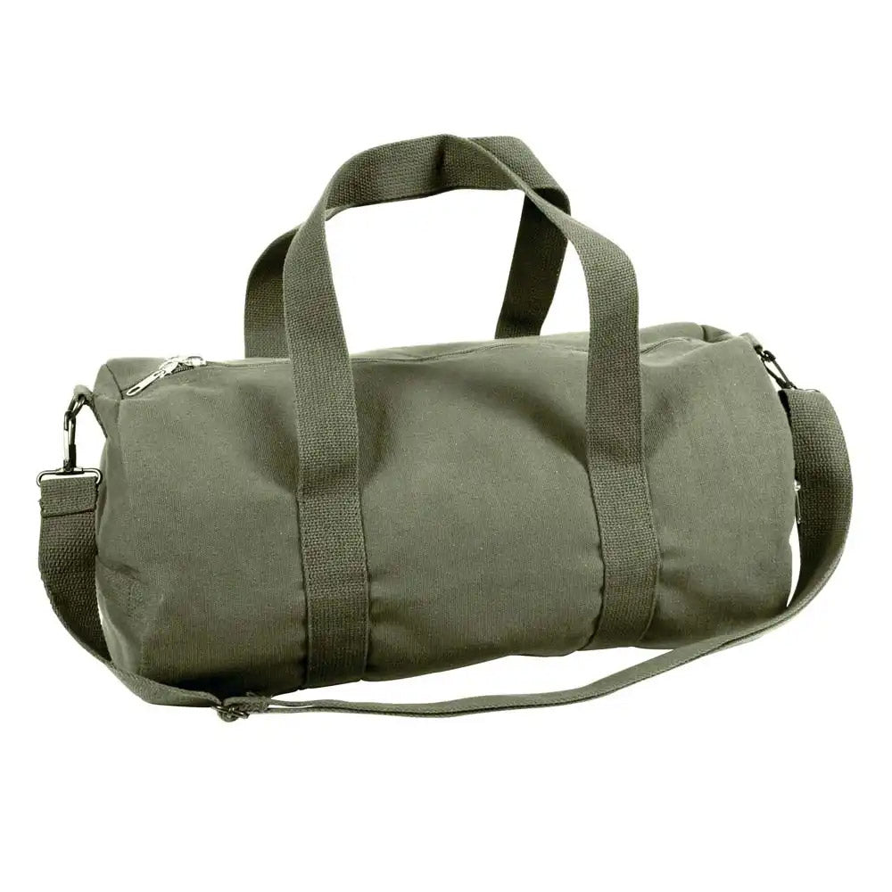 19-Inch Olive Drab Canvas Military Duffle Bag