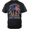 American Warrior No One Left Behind T-Shirt- Black