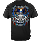 Airborne Army Service Honor Sacrifice T-Shirt - Black