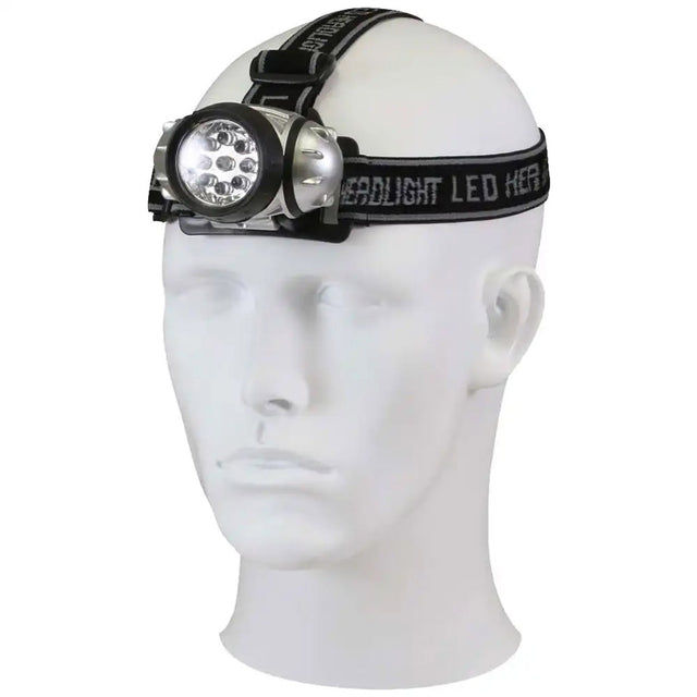 Nine Bulb LED Headlamp