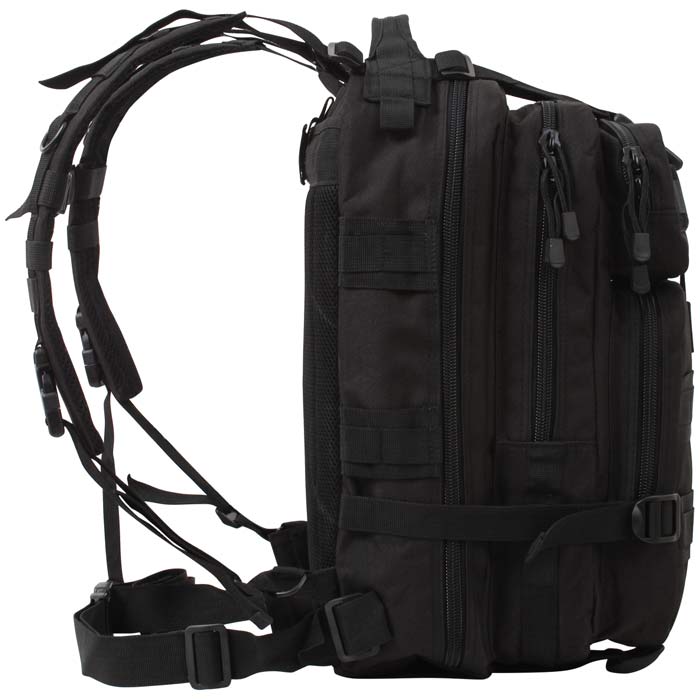 Black Military Tactical Transport Pack