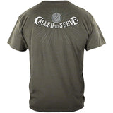 Army Called to Serve T- Shirt - Heather Green