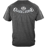 Airborne Army Called to Serve T- Shirt - Charcoal Heather