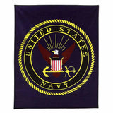 50 x 60-Inch U.S. Navy Insignia Fleece Blanket