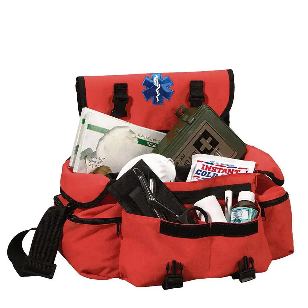 Orange Rescue Response Paramedic Bag