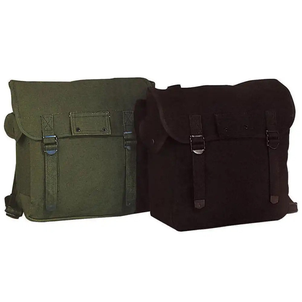 Vintage Military Style Musette Backpack