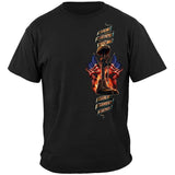 Home of the Free Because of the Brave Military T-Shirt - Black