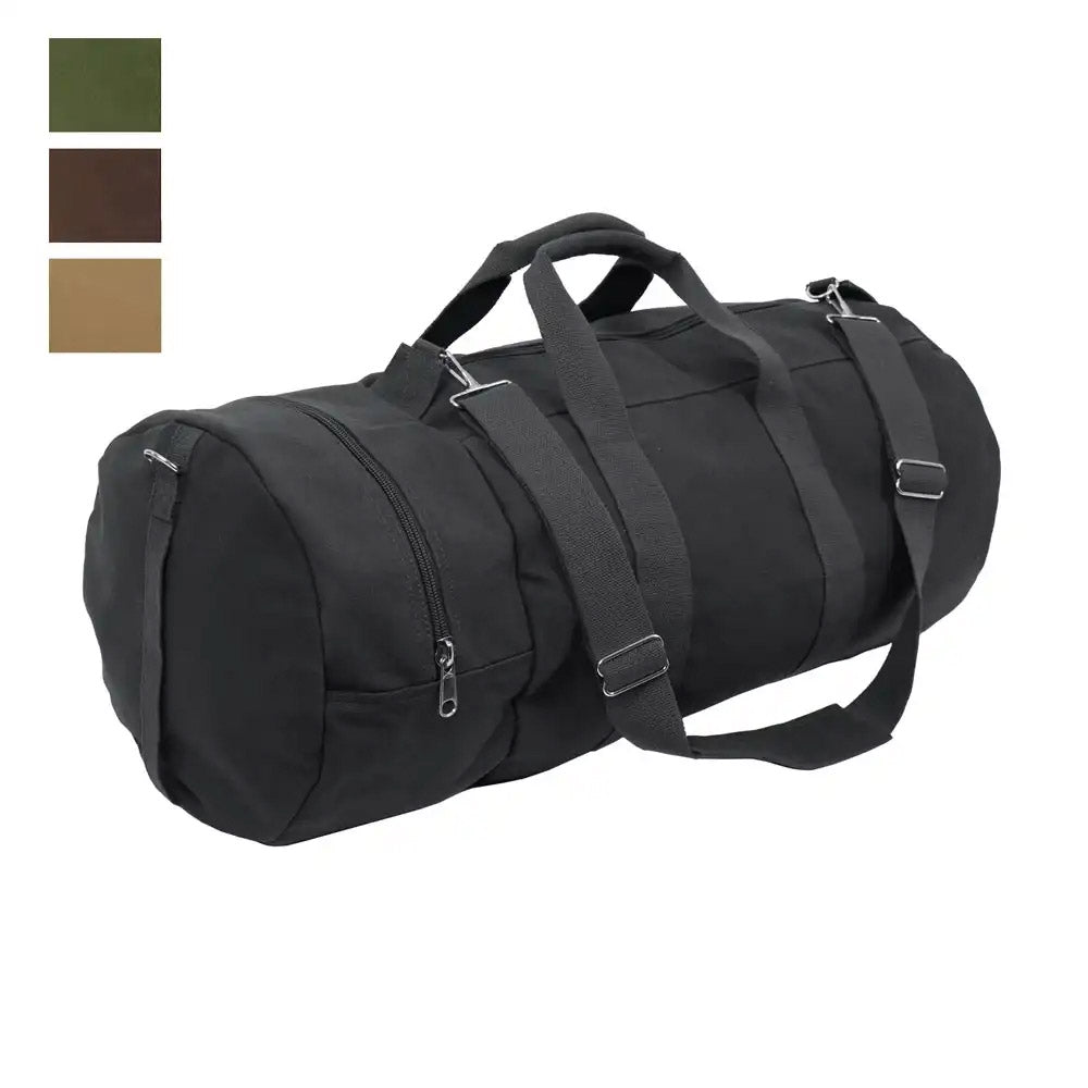 30-inch Vintage Double-Ender Canvas Duffel Bag