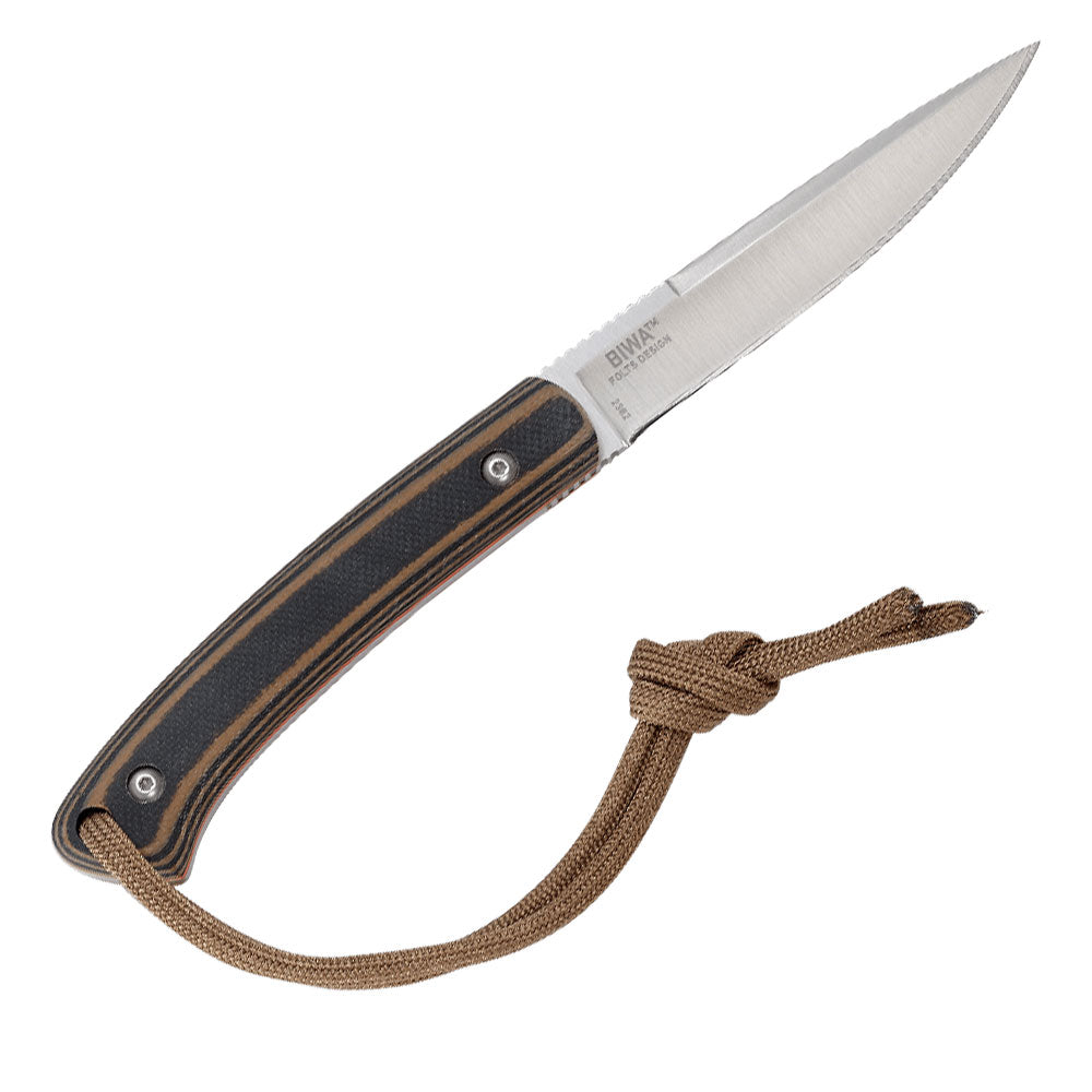 CRKT Biwa 3-Inch Plain Edge Fixed Blade Knife