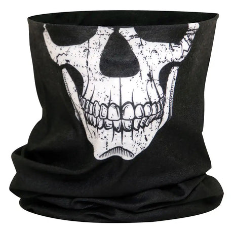 Skull Print Multi-Use Neck Gaiter/Face Covering Wrap