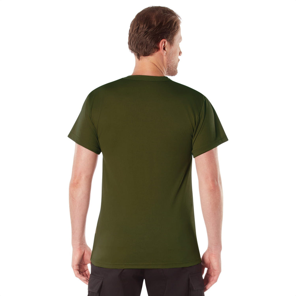Quick Dry Solid Color T-Shirt