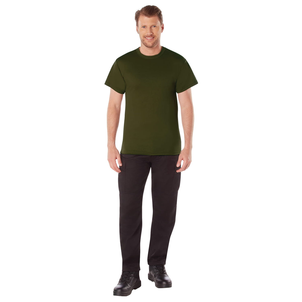 Quick Dry Solid Color T-Shirt