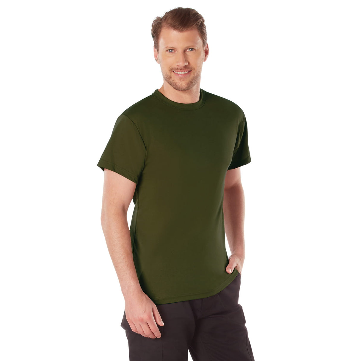 Quick Dry Solid Color T-Shirt