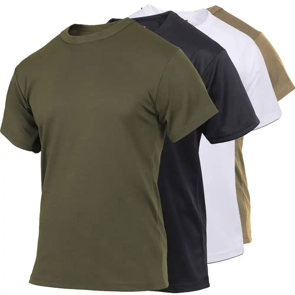 Quick Dry Solid Color T-Shirt