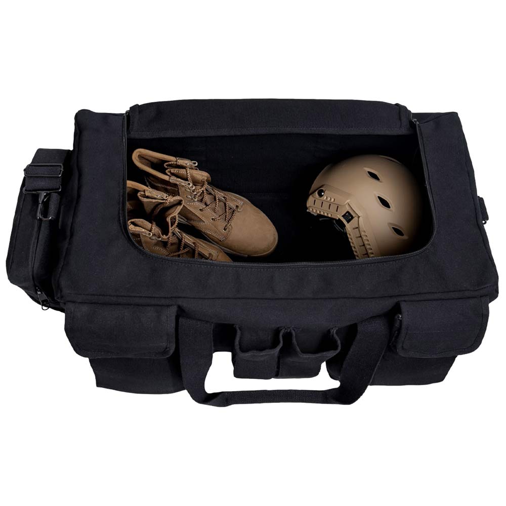 25 Inch Military Pocketed Canvas Gear Bag