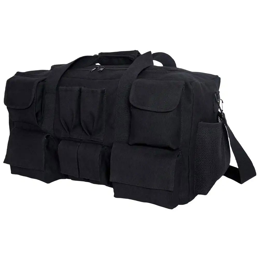 25 Inch Military Pocketed Canvas Gear Bag