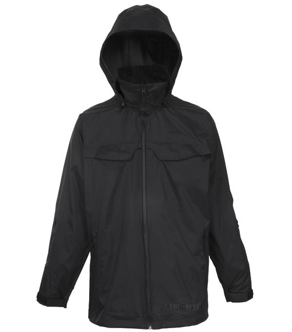 Tru-Spec 24-7 All Season Black Tactical Rain Parka Tru-Spec 24-7 All Season Black Tactical Rain Parka