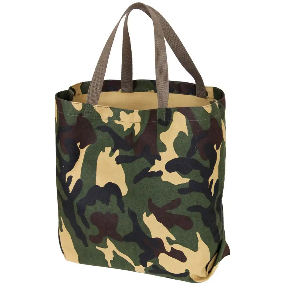 Military Color Canvas Tote Bag