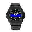 Aquaforce Thin Blue Line Police Watch