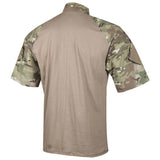 Tru-Spec Multicam Short Sleeve Quarter Zip Combat Shirt