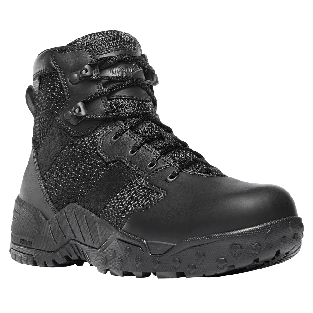 Danner Scorch Black Side-Zip 6-Inch Waterproof Tactical Boot