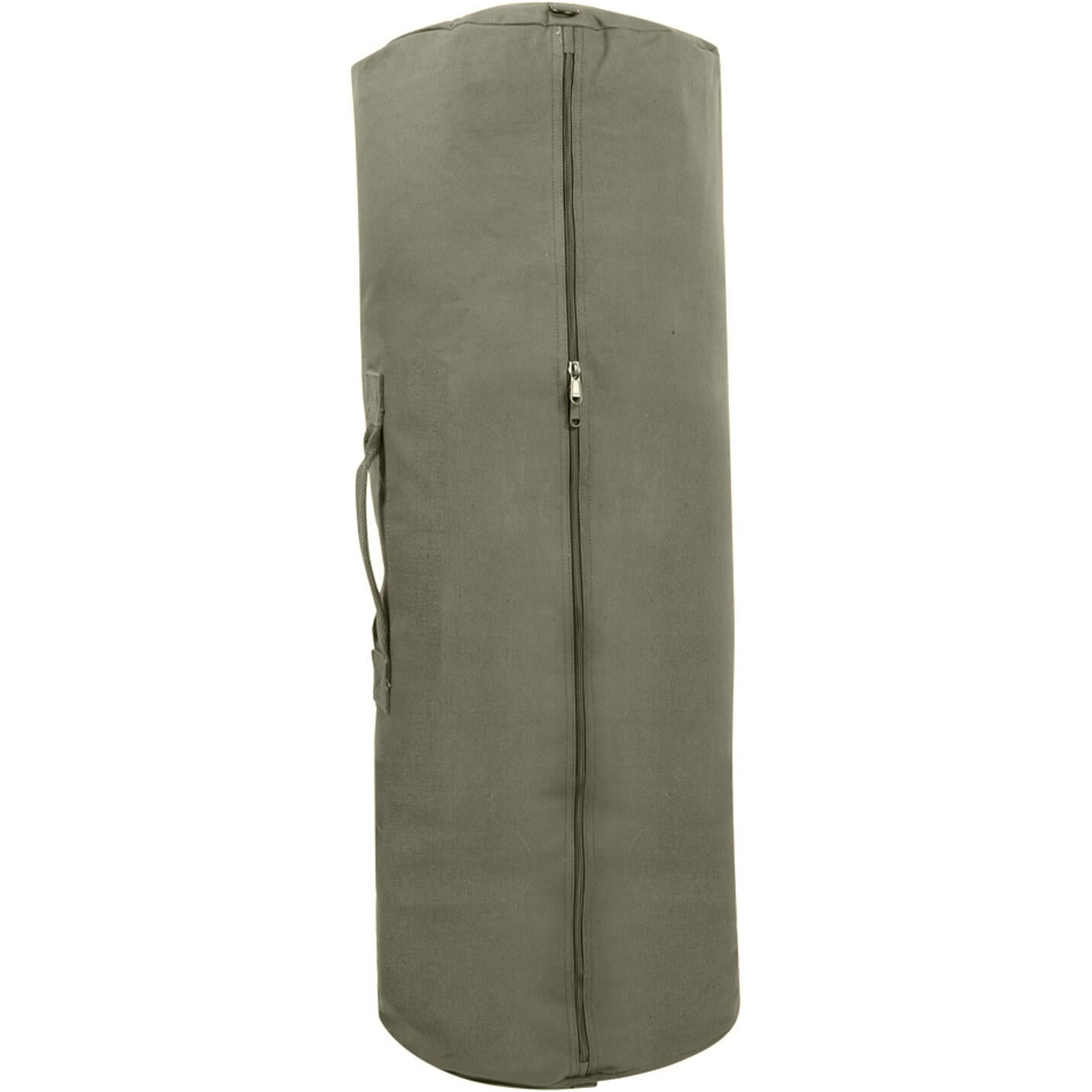 25 x 42 Full Zip Military Duffle Bag - Canvas Duffel Bag
