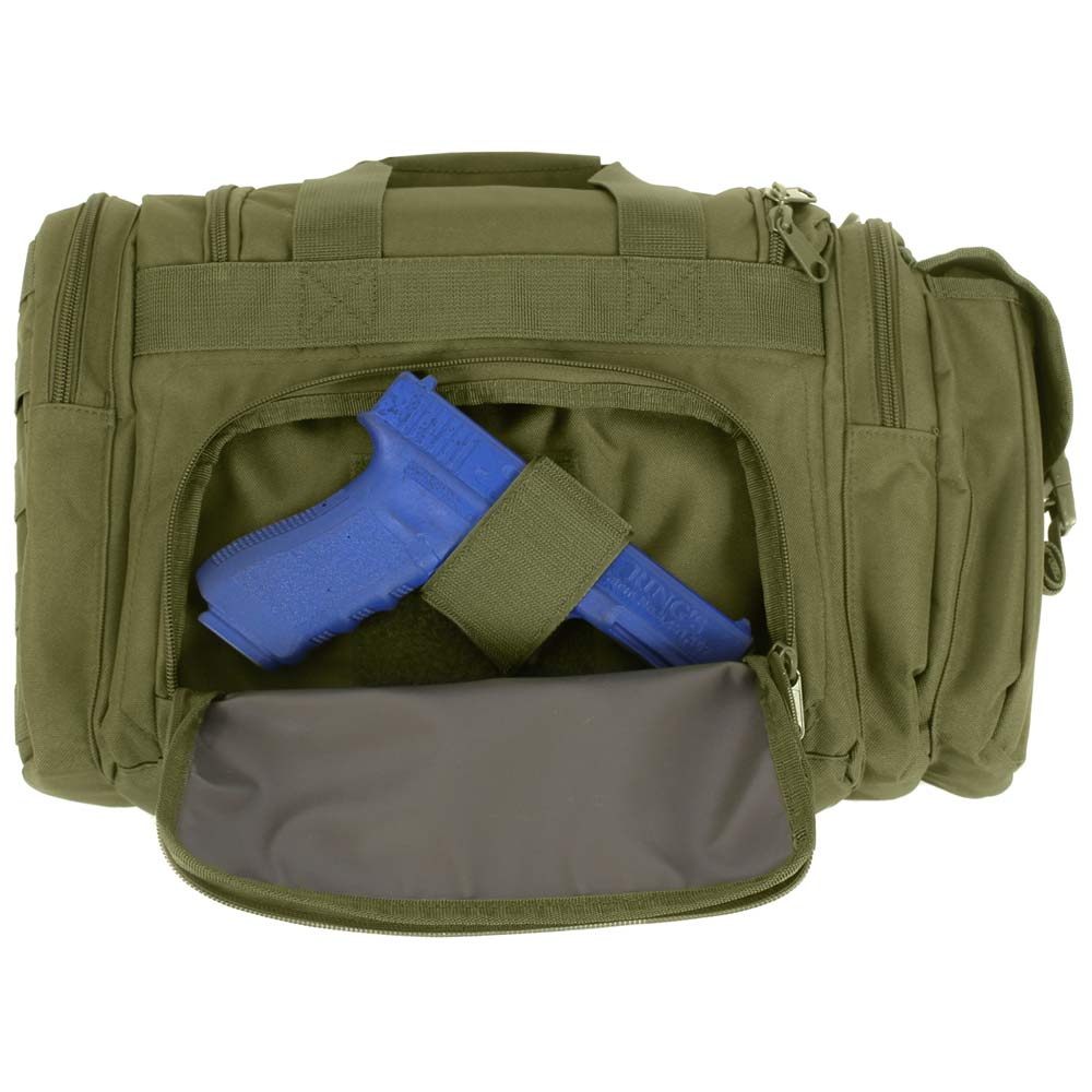 Olive Drab Concealed Carry Range Bag