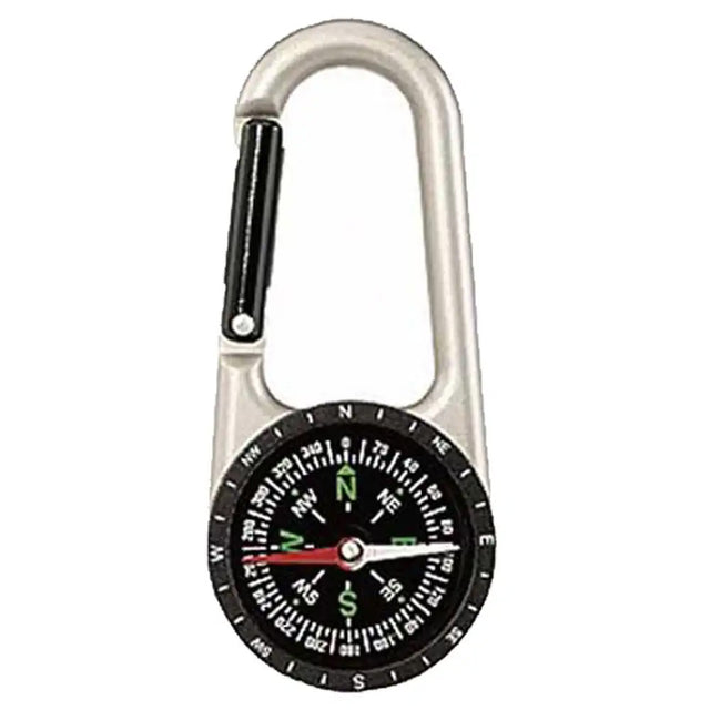 Compact Compass with Carabiner Clip