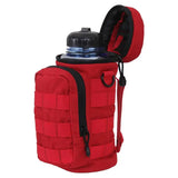 Red EMS MOLLE Water Bottle Cover