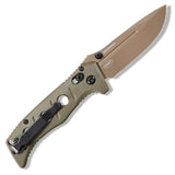 Benchmade Mini Adamas Olive Drab 3.25-Inch Folding Knife