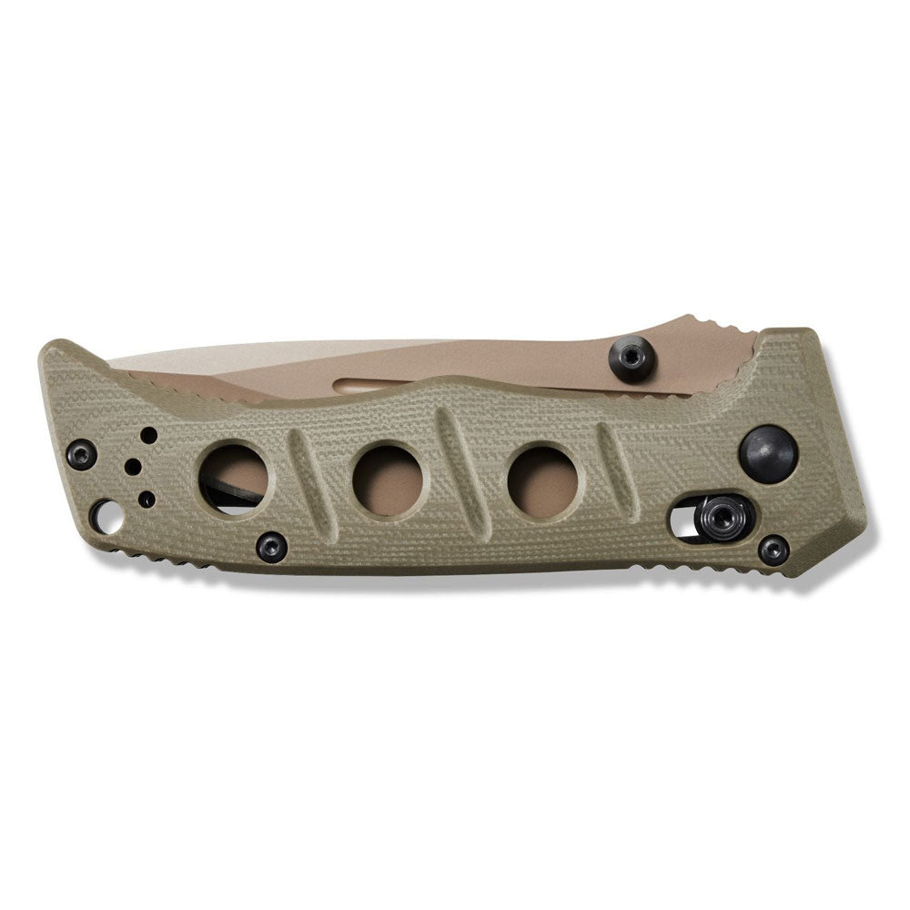 Benchmade Mini Adamas Olive Drab 3.25-Inch Folding Knife