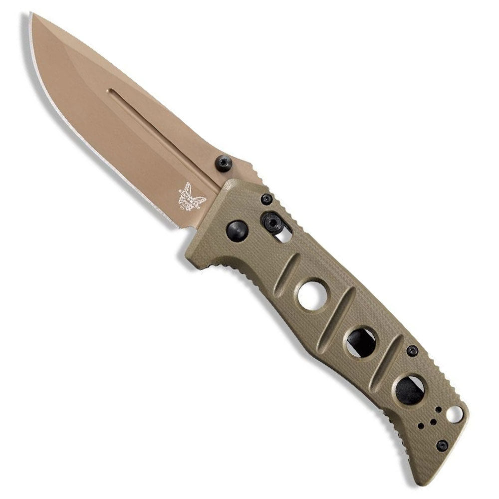 Benchmade Adamas Olive Drab 3.78-Inch Folding Knife