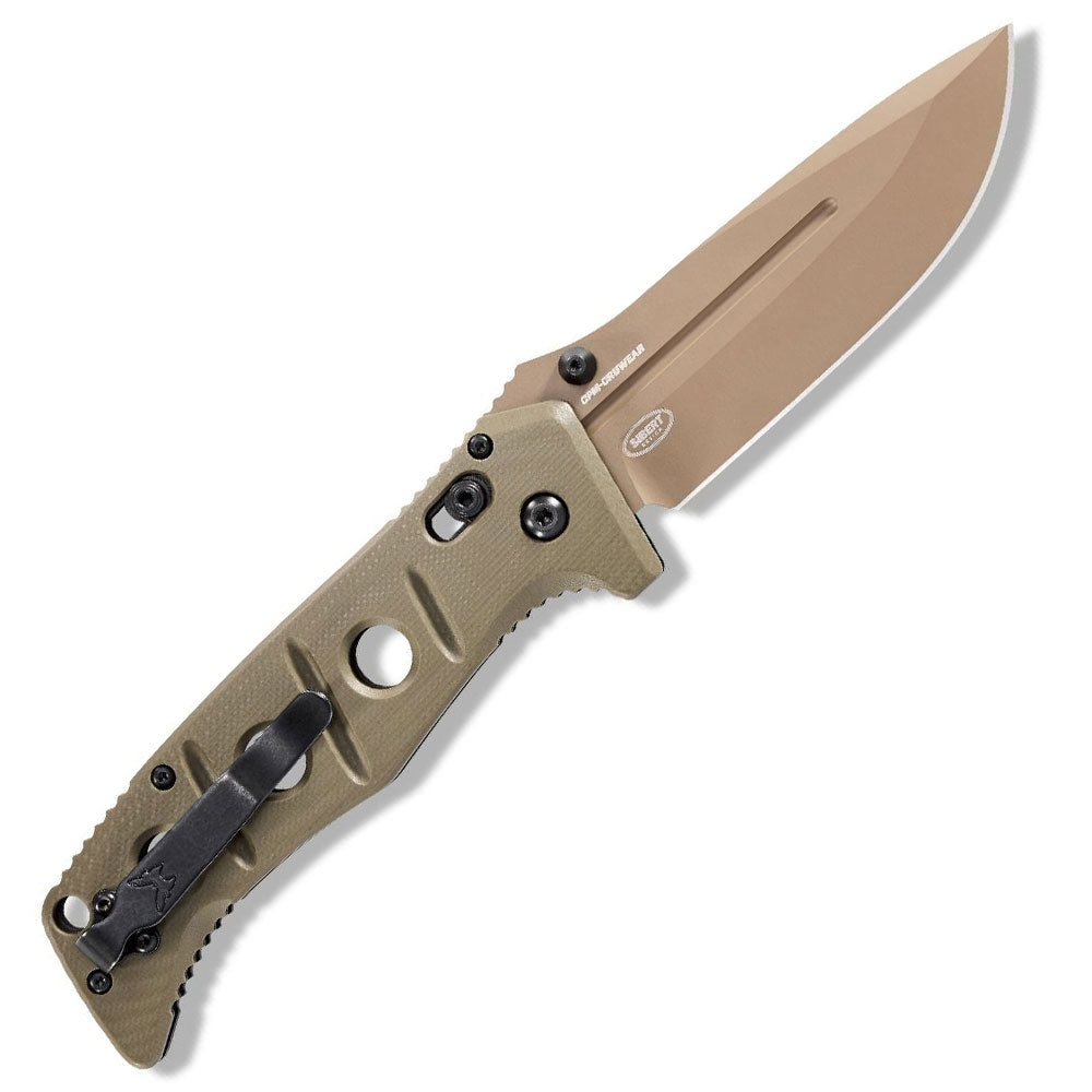 Benchmade Adamas Olive Drab 3.78-Inch Folding Knife