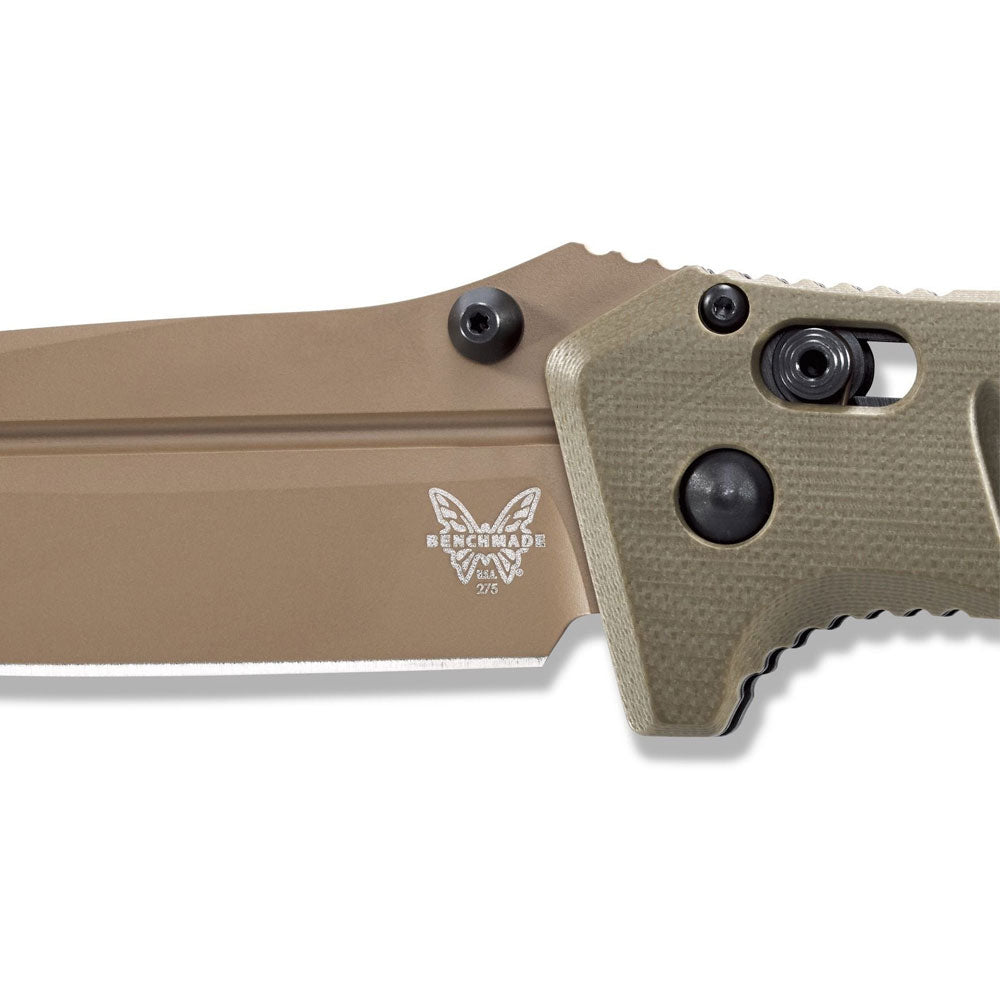 Benchmade Adamas Olive Drab 3.78-Inch Folding Knife