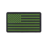 PVC American Flag Hook and Loop Patch